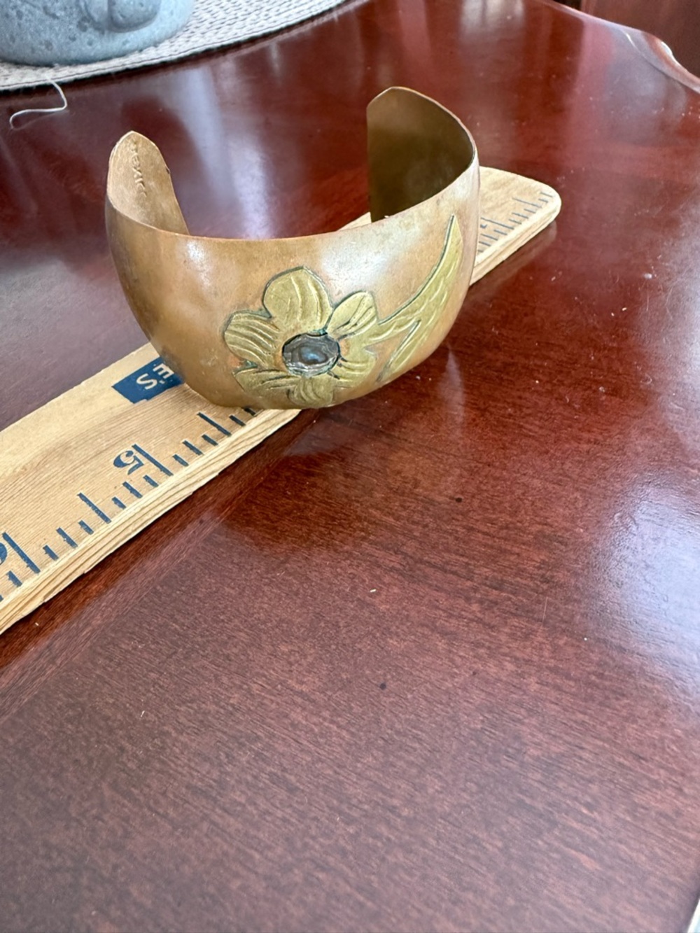 Vintage Mexico Cuff Bracelet